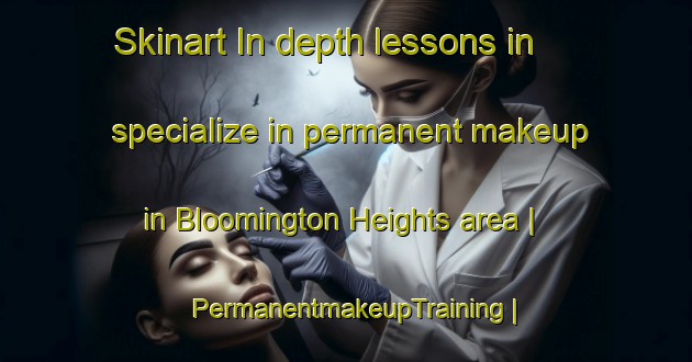 Skinart In-depth lessons in specialize in permanent makeup in Bloomington Heights area | PermanentmakeupTraining | PermanentmakeupClasses | SkinartTraining-United States